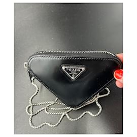 Prada-Prada mini clutch bag-Black
