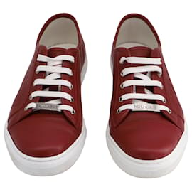 Gucci-Sneakers Gucci Miro'soft Bosso in pelle rossa-Rosso