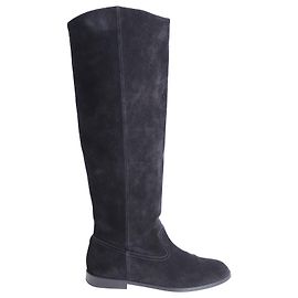 Jimmy Choo Flat Bree Boots in Black Suede Black
