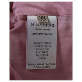 Nina Ricci-Nina Ricci Tweed Cropped Jacket in Multicolor Polyamide-Other,Python print