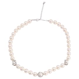 Swarovski-Swarovski Nude All-Around Necklace in White Pearl-White