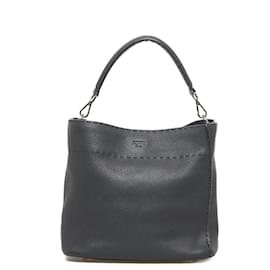 Fendi-Sac besace Anna Selleria 8BT218-Noir