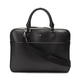 Montblanc Leather Business Bag Black