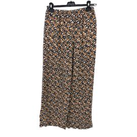 Calça BURBERRY T.Reino Unido 6 Seda Multicor