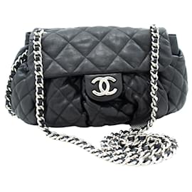 Chanel-Chanel Chain alrededor-Negro