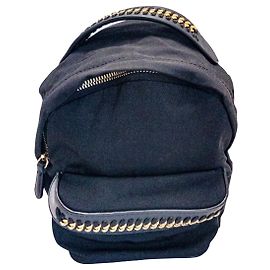 Stella Mc Cartney Stella McCartney Falabella Go-Rucksack mit Logo Marineblau