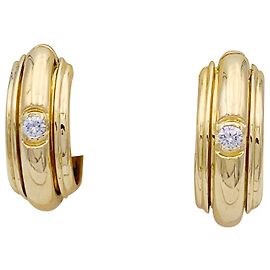 Piaget-Ohrringe, "'Besitz", gelbes Gold, Diamant. Andere