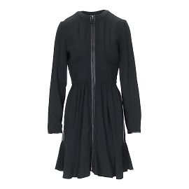 Louis Vuitton Black Zippered Dress Black