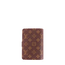 Louis Vuitton-LOUIS VUITTON Portefeuilles T.  cuir de vachette-Marron