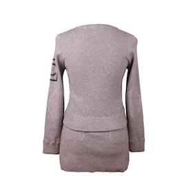 Chanel-CHANEL  Jackets T.FR 38 wool-Grey