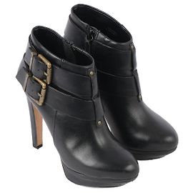 DIESEL Botas UE 37 Cuero Negro