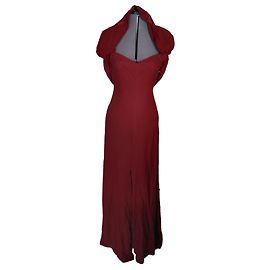 Valentino Robe Bordeaux