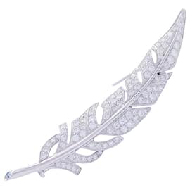 Boucheron-Spilla Boucheron, "Feather", ORO BIANCO, Diamants.-Altro