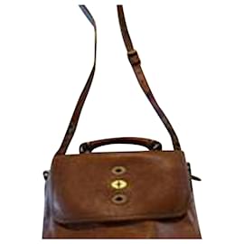 Mulberry-Mulberry Bryn Satchel in Brown Leather-Brown