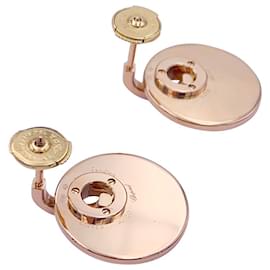 Chopard-Chopard earrings, "Xtravaganza", Pink gold, diamants.-Other