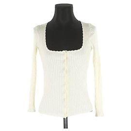 chaleco sézane 36 Blanco