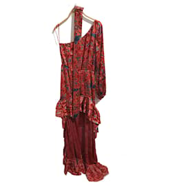 Alexis-ALEXIS Robes T.International S Viscose-Rouge
