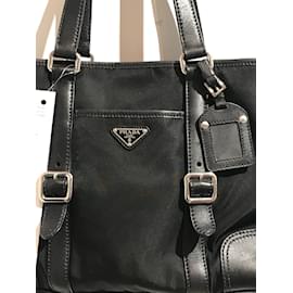 Prada-PRADA  Handbags T.  SYNTHETIC-Black