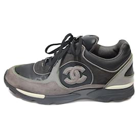 Chanel-Sneakers-Black,Grey