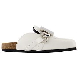 JW Anderson Mocasines Gourmet - J.W. Anderson - Blanco - Cuero Blanco