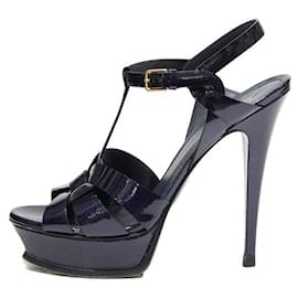 Saint Laurent-Heels-Navy blue