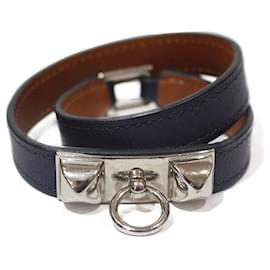 Hermès-Bracelets-Navy blue