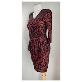 Ganni-Dresses-Multiple colors,Zebra print