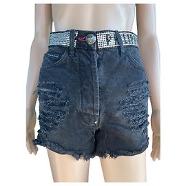 Philipp Plein Shorts Black
