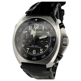 Chronographe Suisse-SWISS CHRONOGRAPH WATCH MANGUSTA SUPERMECCANICA 46 MM AUTO WATCH-Silvery