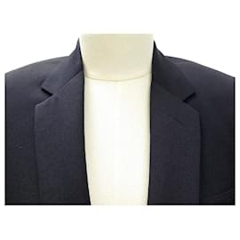 Christian Dior-NEW DIOR HOMME JACKET 663C259a3576 44 S NAVY BLUE WOOL NAVY BLUE JACKET-Navy blue
