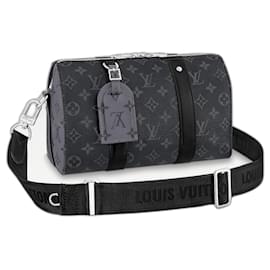 Louis Vuitton-Eclipse de la ciudad LV Keepall-Gris