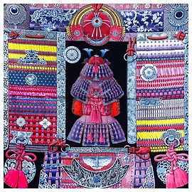 Hermès ADORNOS DE SAMURAI Multicolor