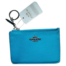 Coach-Purses, wallets, cases-Light blue