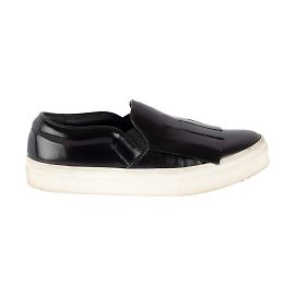 Céline Espadrilles à enfiler Celine Kiltie Noir