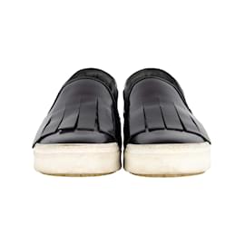 Céline-Espadrilles à enfiler Celine Kiltie-Noir