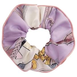 Hermès Scrunchie Claudia Multicolore