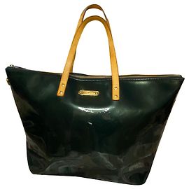 Louis Vuitton Bellevue GM Vert foncé Bleu foncé