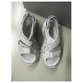Balenciaga-Balenciaga Track Sandal Clear Sole Gray (Women's)-Grigio