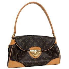 Louis Vuitton-Monogramm Beverly MM M40121-Braun