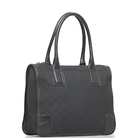 Gucci-GG Canvas Handbag 000 0855-Black