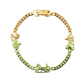 Céline-Horse Carriage Chain Bracelet-Golden