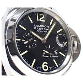 Panerai-PANERAI Luminor Power Reserve 44 MM PAM00090 O series Mens-Silvery
