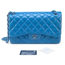 Chanel-Jumbo intemporal-Azul
