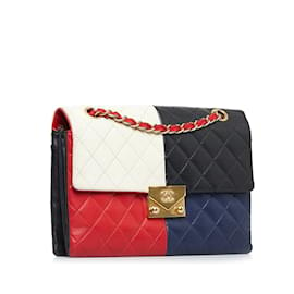 Chanel-CC Clasp Quilted Leather Single Flap Bag 401368-Multiple colors