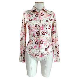 Camicia 0039 in cotone floreale Multicolore