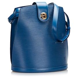 Louis Vuitton-Louis Vuitton Blue Epi Cluny-Blue