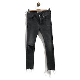 Jeans BALENCIAGA T.US 24 Cotone Nero