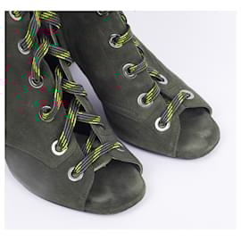 Prada-PRADA  Boots EU 37 Suede-Green