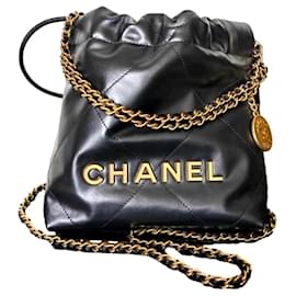 Chanel-Chanel 22 Mini-Preto