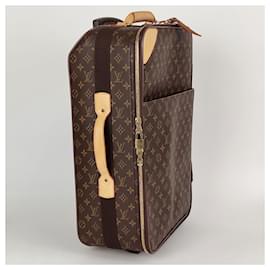 Louis Vuitton-Louis Vuitton Pegase 55 monogram trolley suitcase-Brown